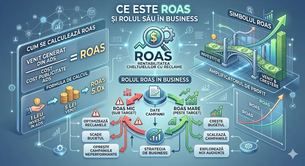 Ce înseamnă ROAS și de ce este singura metrică care contează cu adevărat în Google Ads 2 ce inseamna ROAS